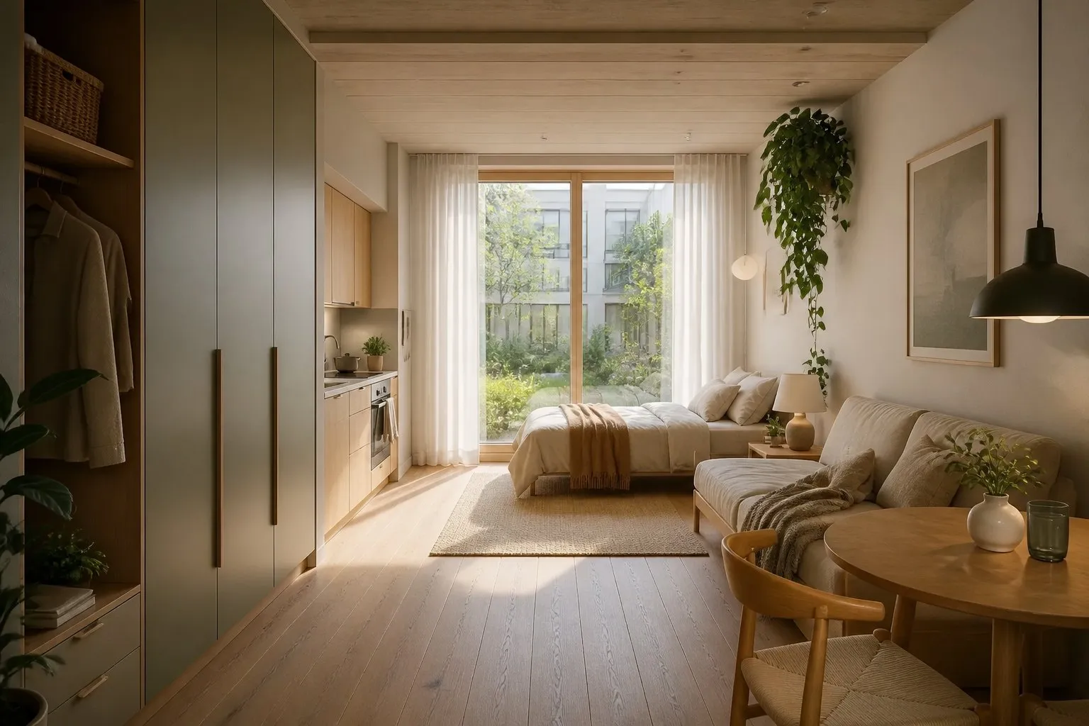 Courtyard Studio concept interior